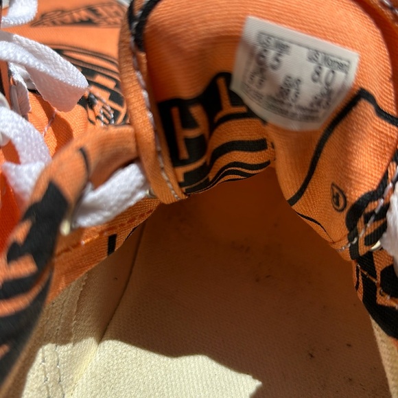 Unisex 🛹Vans Era Logo Mix Tangerine - Orange Low-top Sneakers, M/6.5,W/8 - Picture 10 of 14